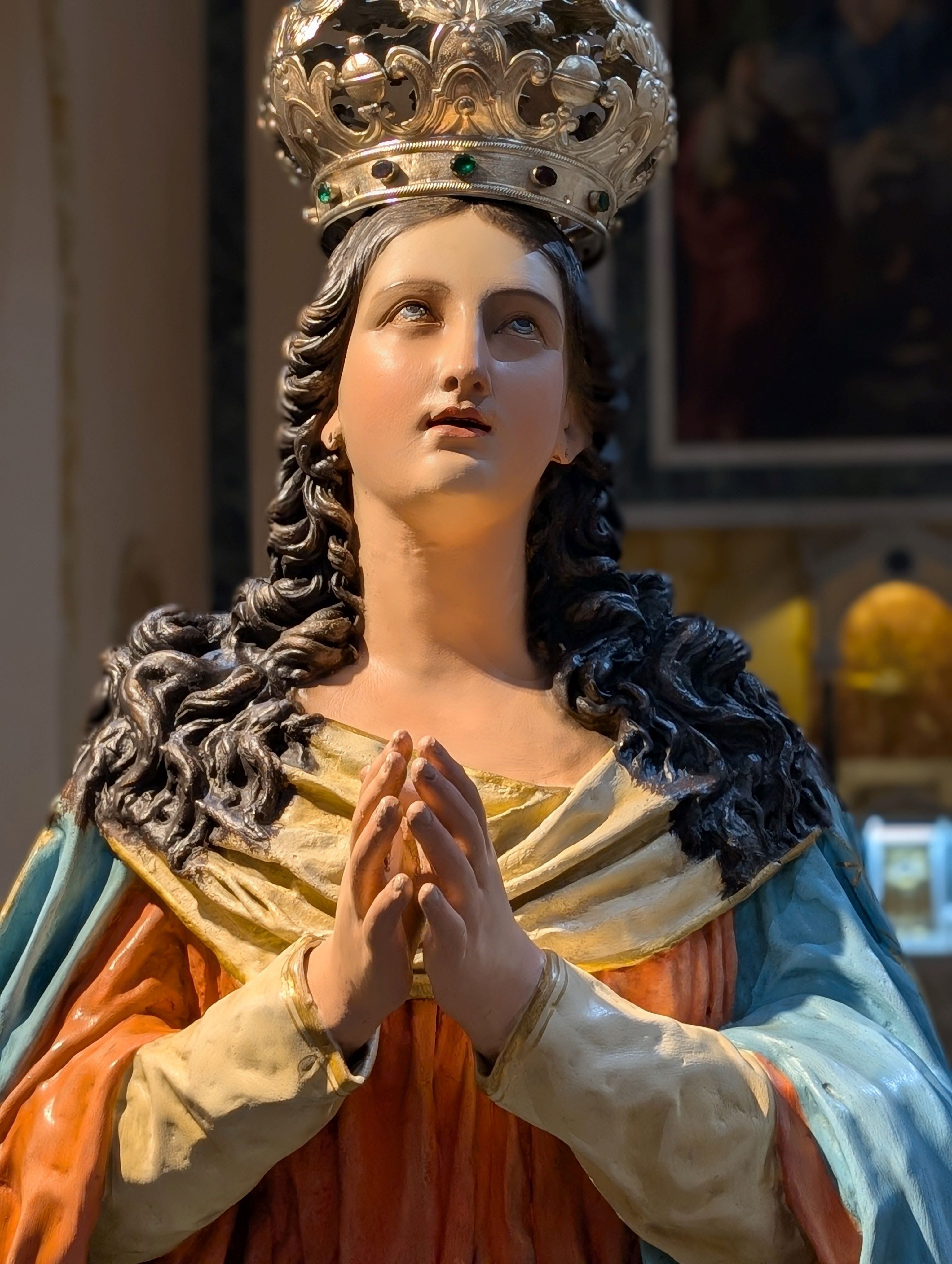 immacolata restaurata mezzo 2025